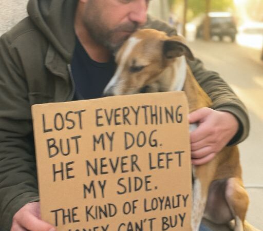 I SLEPT UNDER A BRIDGE—BUT MY DOG KEPT ME WARM AND SANE..b