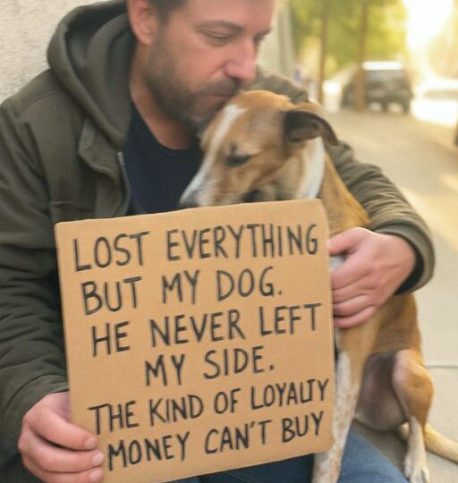 I SLEPT UNDER A BRIDGE—BUT MY DOG KEPT ME WARM AND SANE..b