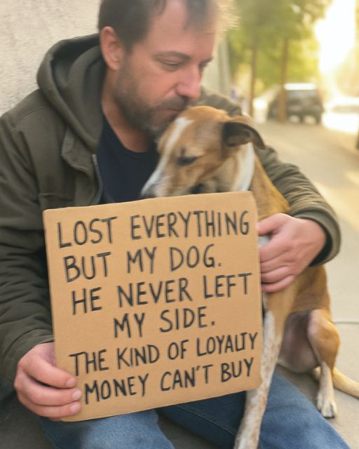 I SLEPT UNDER A BRIDGE—BUT MY DOG KEPT ME WARM AND SANE..b