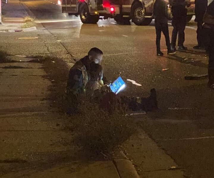The Storytime on the Curb: A Firefighter’s Quiet Heroism..